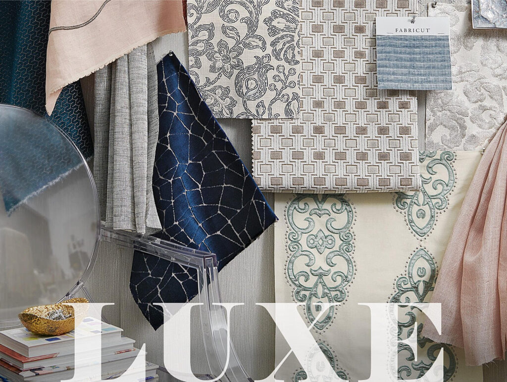 Indulge yourself in Luxe textiles